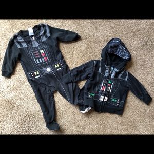 Star Wars Darth Vader sleeper and hoodie